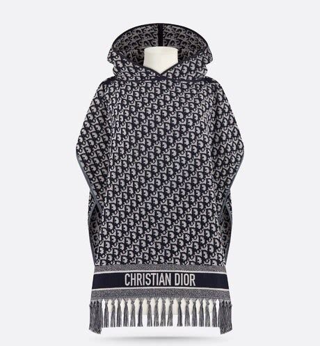 dior skull poncho|Dior ponchos for women.